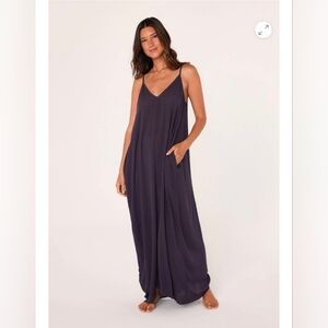 NWT Lovestitch Weekend Mila Maxi Dark Purple S/M